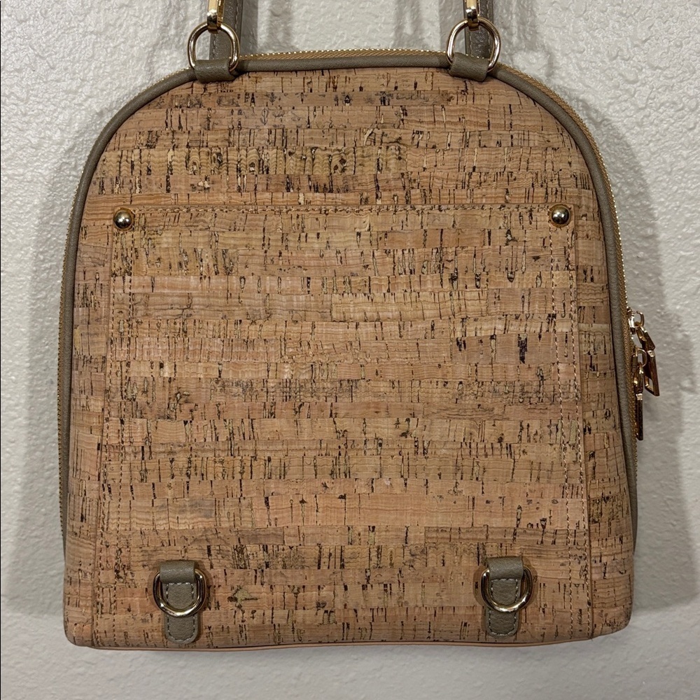 Miztique Daisy Cork Convertible Backpack Purse - Picture 4 of 8